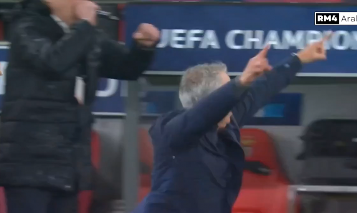 EPICKA REAKCJA Jose Mourinho na GOLA Trubina w 98 minucie meczu! [VIDEO]